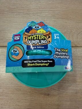 Mystery squishy Dumpling five below- Shark Edition Unopened NWT